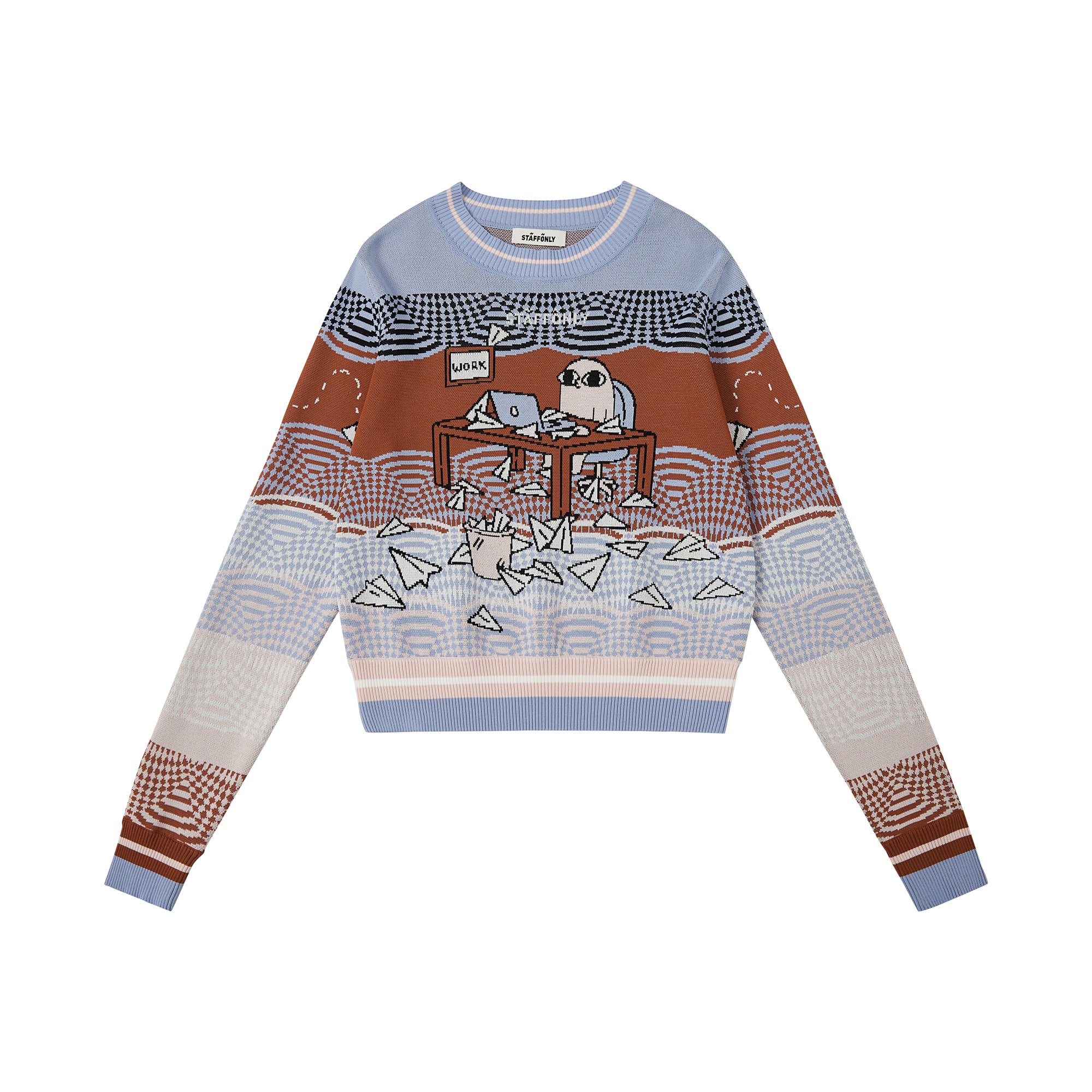 StaffOnly X Ketnipz Jacquard Sweater – KETNIPZ StaffOnly X Ketnipz Jacquard Sweater – KETNIPZ