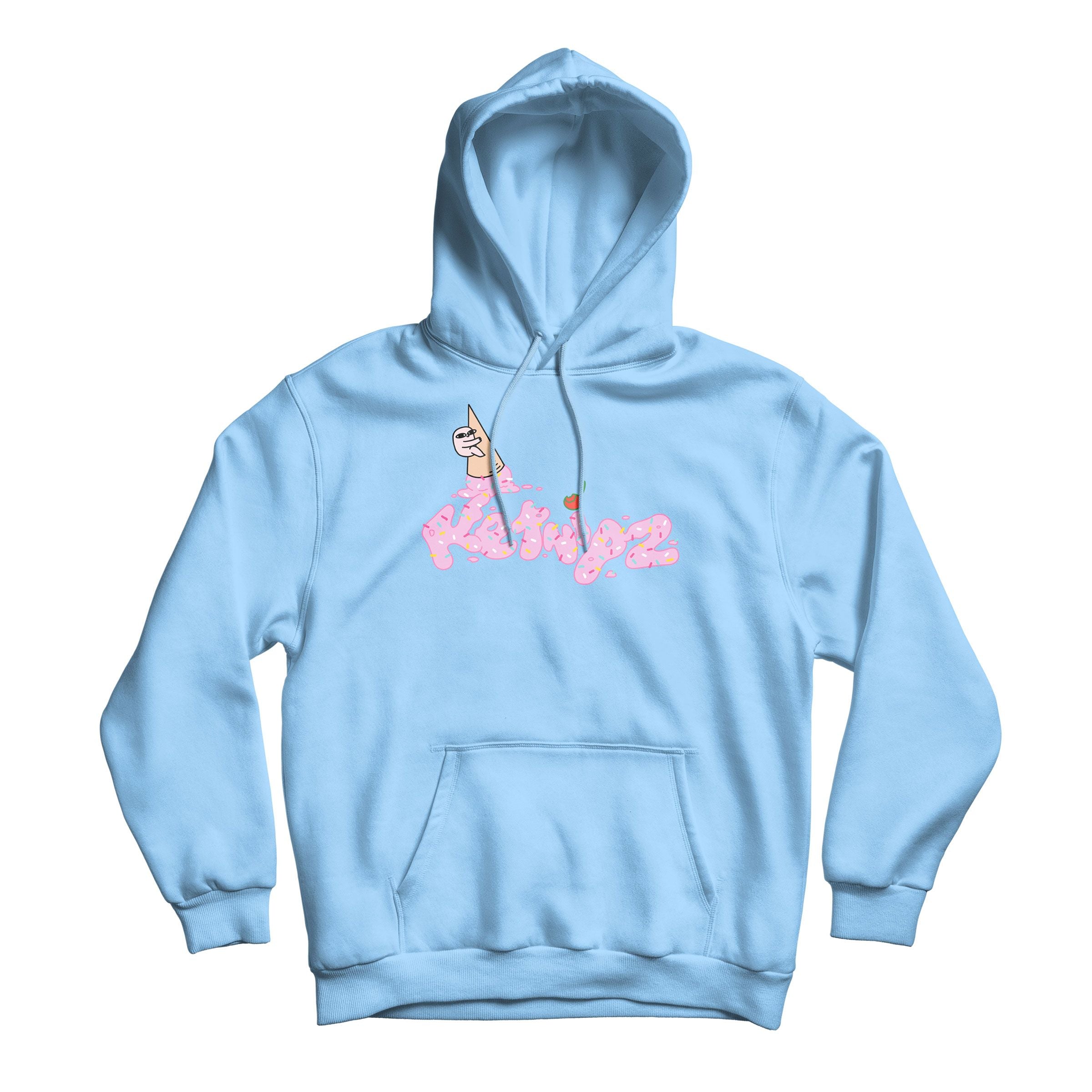 Hoodie KETNIPZ Blue – Ice Ketnipz Light Cream