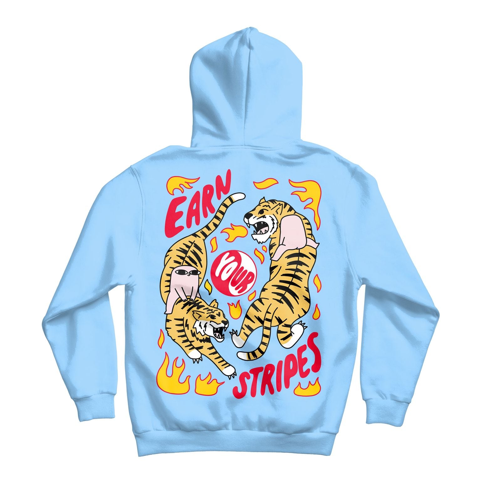 Earn Your Stripes Light Blue Hoodie – KETNIPZ