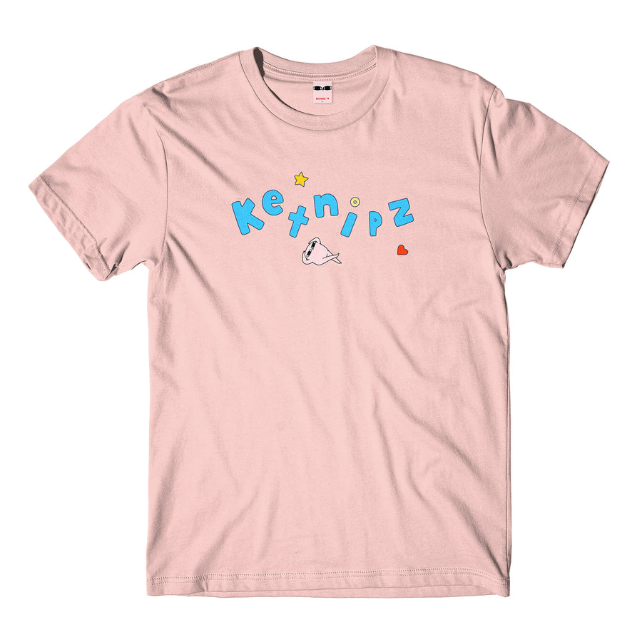 Beans Cereal Pale Pink Tee