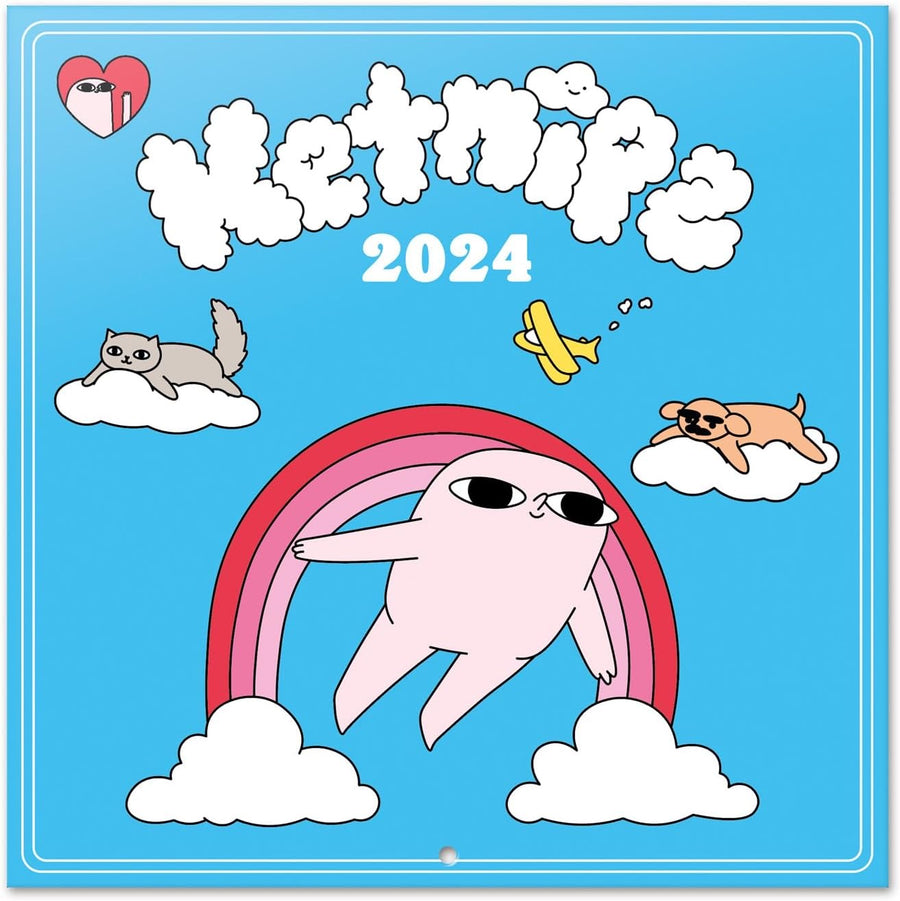 Ketnipz Wall Calendar 2024
