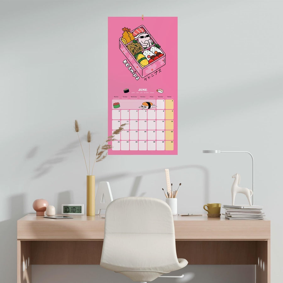 Ketnipz Wall Calendar 2024