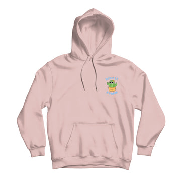 Don't Be A Prick Pale Pink Hoodie