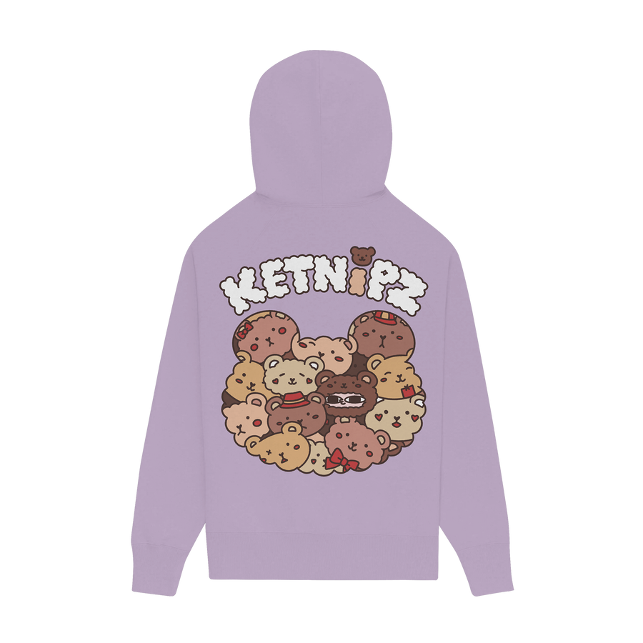 Ketnipz Teddy Bean Lilac Hoodie