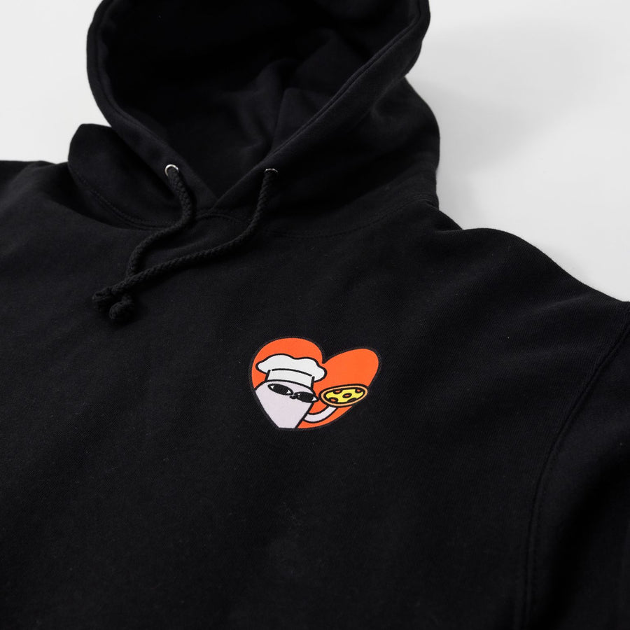HnF Pizza Black Hoodie