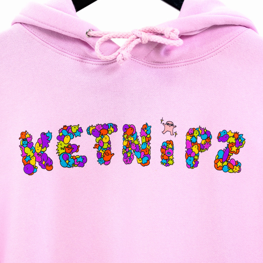 Shapes Pink Hoodie