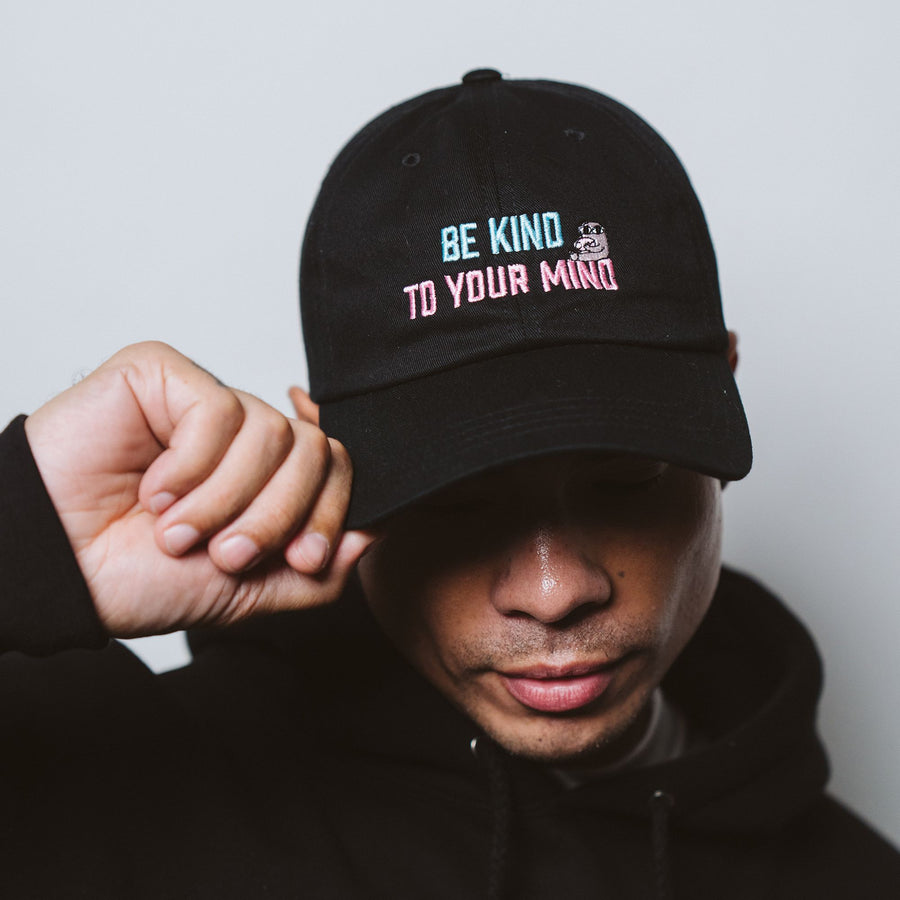 Ketnipz x Millinsky Be Kind To Your Mind Black Dad Hat