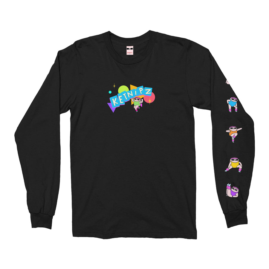 Buns of Steel Black Long Sleeve