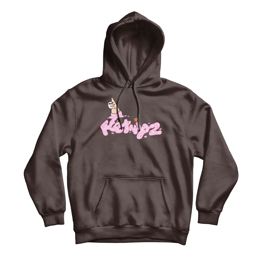 Ketnipz Ice Cream Brown Hoodie KETNIPZ