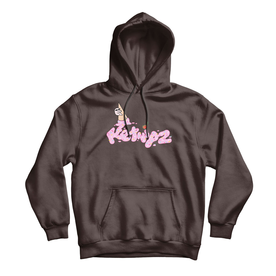 Ketnipz Ice Cream Brown Hoodie