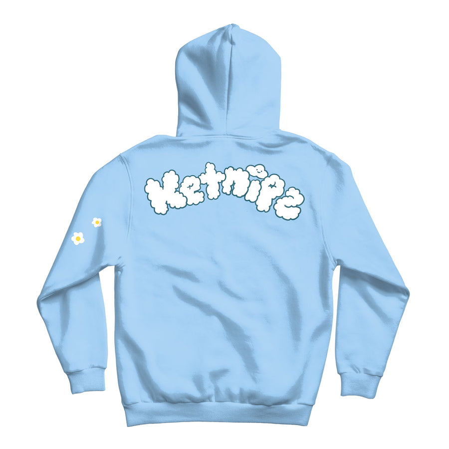 Baby blue sales pullover hoodie