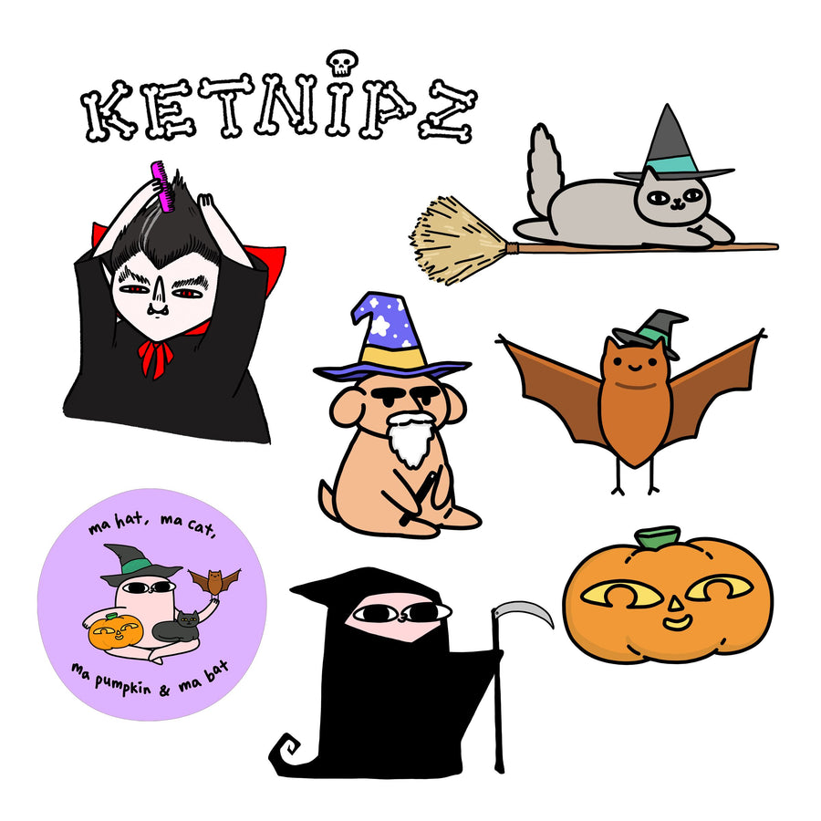 Spooky Hugs Sticker Pack